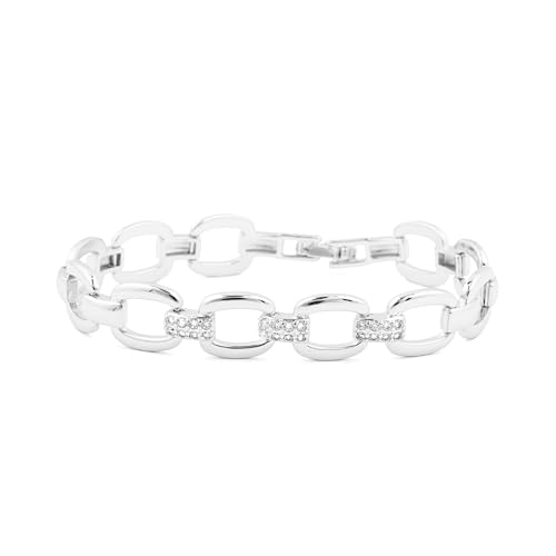 Bracelet Insio Luxenter argent pour illuminer vos tenues de bureau et vos soirées chic