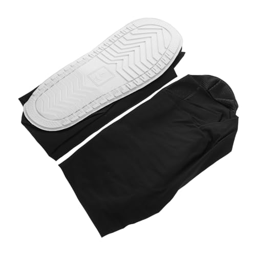 Cubrebotas de Ciclismo Unisex Negro miniatura 1