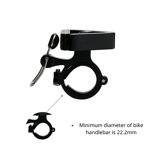 N+1 Triangle Classic Bike Bell- Aluminum Alloy Bicycle Bell For Road Bikes Or Mountain Bikes, Fits 22-25Mm ( 0.87”-1” Inch) Handlebars (Black) #TOP2