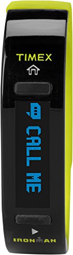 Timex Unisex TW5K85600 Ironman Move X20 Activity Tracker Medium/Large Black/Lime Watch
