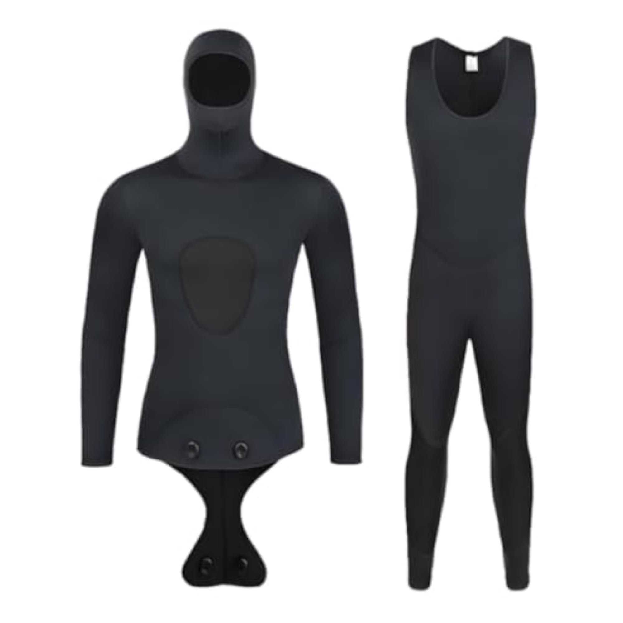 Neoprene Wetsuit for Spearfishing, Warm 3mm
