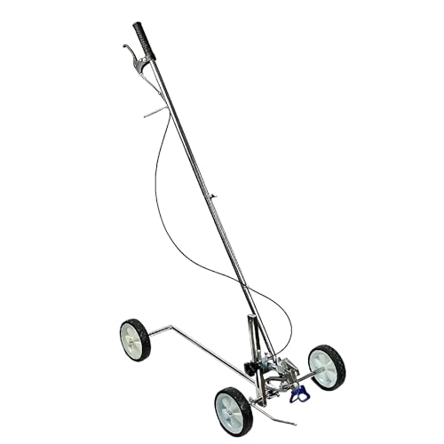 Sushangmao Road Marking Machine/Efficient Wheel Transfer Line Marker for Accurate Pavement Markings - Hand Push Cold Spray Paint Line Drawing Car - for Runways, Parking Spaces