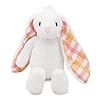 Easter Bunny Stuffed Animal Plush Soft Embroidered Stuffed Bunny Toy for Kids Newborns Boys Girls Cuddly and Adorable Plush Toys Snow White 18 inch