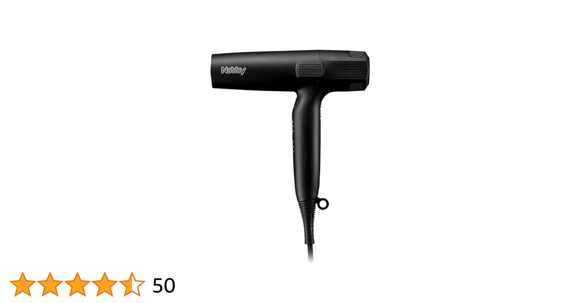 Nobby NB950 ブラック ドライヤー Nobby マイナスイオン ヘアアドライヤー NB950［ブラック