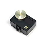 DOOMO MADE OLED Light Meter, Meter S Brass Version, New Screen Design, Real-time Metering and One-Button Metering for Vintage Cameras (Brass Dial)