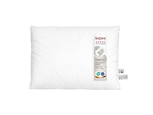 beties - PublikFree - Füllkissen 25x35 cm – 150 g Faserbällchen – tierfreies Premium Innenkissen & Kissenfüllung – Baumwoll Inlett waschbar – Sofakissen, Dekokissen, Minikissen & Traukissen