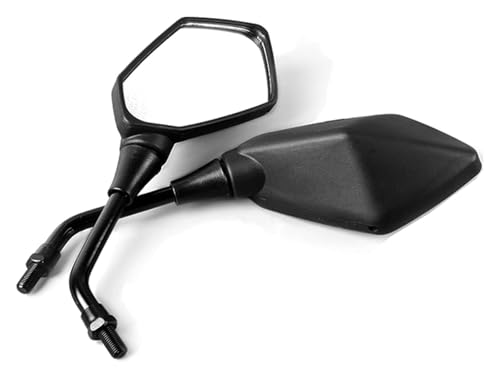 Espejos de moto retro de alta gama para Kawasaki Z900RS Z1000 acabados premium ABS 10 mm 8 mm
