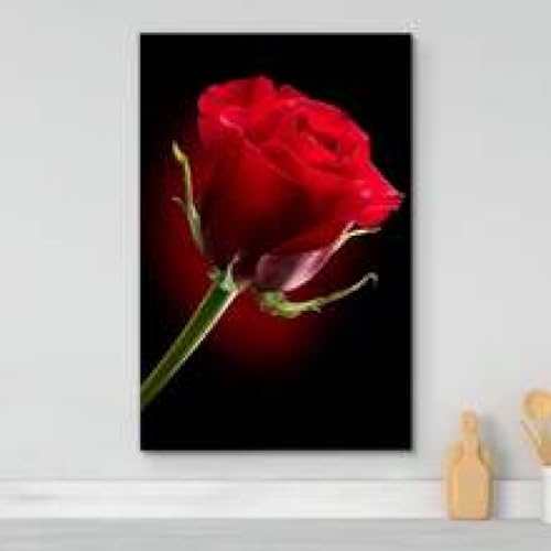 Affiches image sur toile rose rouge pour raviver un mur vide - 2