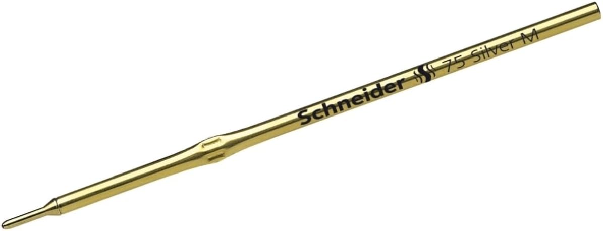 Schneider 7519 Ballpoint Cartridges 75 M Pack of 10 Silver