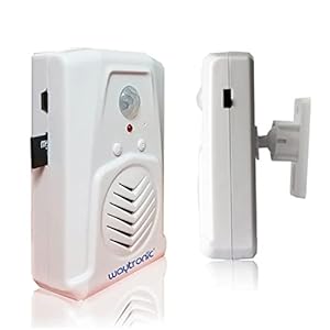 Microsound Mini PIR Motion Sensor Activated Voice Reminder Multiple Recorded Sounds Player for Shop Store Factory Supermarket Special Sound Effect