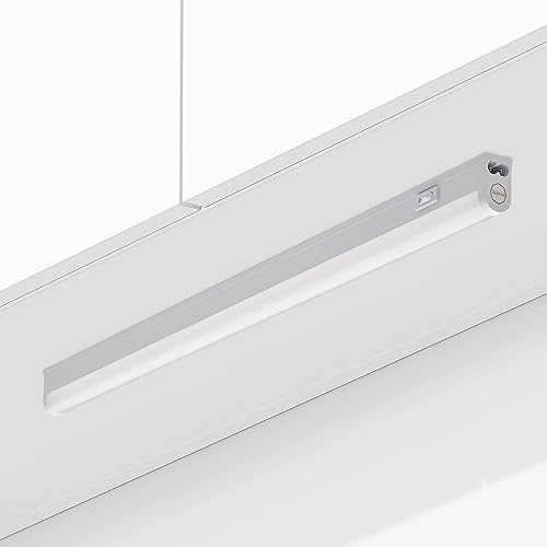 Oktaplex Riga luce sottopensile cucina LED bianco neutro 4000K 54cm striscia luminosa estensibile illuminazione sottopensile 840 lumen 8,8W con interruttore