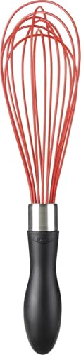 OXO Good Grips 11-Inch Silicone Balloon Whisk - Red