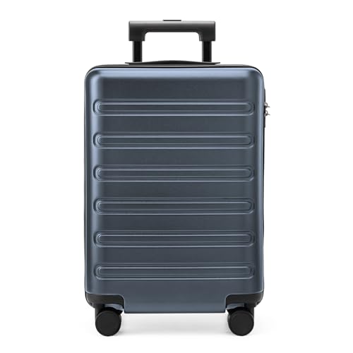Image of NINETYGO Large Checked Luggage 28 Inch, Checking In Luggage with Smooth Double Spinner Wheels, Hard Shell PC+ABS Suitcase, Lightweight Travel Luggage, TSA Approved (Grey, Andes)