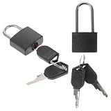 Cadenas à bagages avec clés : fabriqués dans un matériau de qualité, léger et bien fini, cadenas pour sac à dos