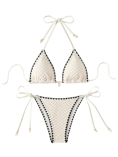 Bikini dos nu GORGLITTER ajustement parfait pour éviter les marques de bronzage tenaces