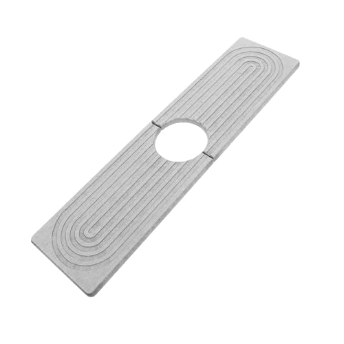 Alfombrilla protectora y protector contra salpicaduras para grifo de baño o cocina 2