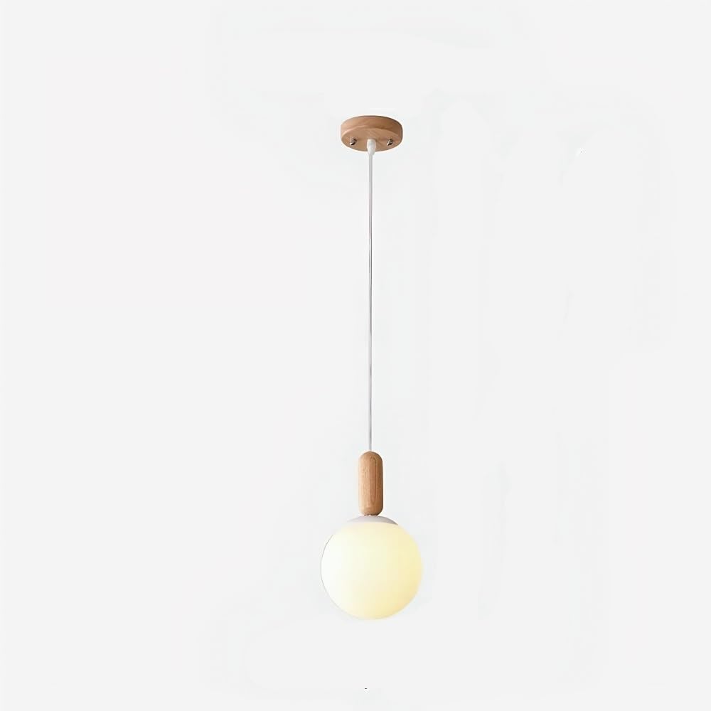 Suspension japonaise compacte pour éclairage intérieur de chambre