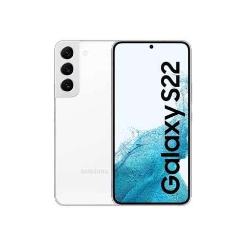 Samsung Galaxy S22 5G Smartphone 128GB Phantom White Cover