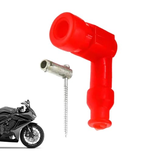 Connecteur de bougie d'allumage, capuchon de connecteur en caoutchouc pour moto | Manchon de bougie d'allumage de moteur étanche | Pièce de rechange pour moteur étanche à la poussière et à la