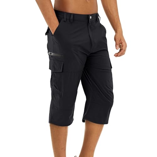 Pantalon cargo court avec de nombreuses poches pour travailler au sec