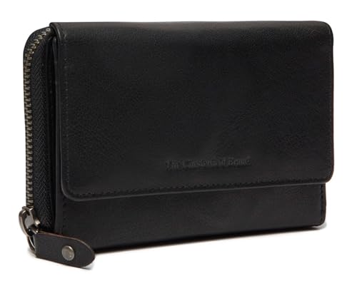 Porte-monnaie RFID cuir 14 cm Rhodos : le cadeau idéal en cuir authentique avec boîte