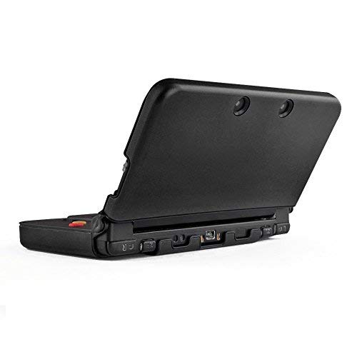 JNSupplier Aluminium Hard Shell Skin Protective Case Cover for Nintendo 3DS XL LL 2015 Console (Black)