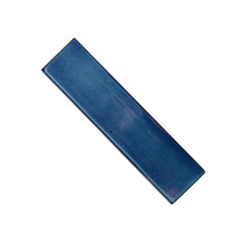 Plato rectangular de cerámica azul GALPADA miniatura 1