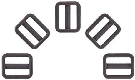 YKK Narrow Mouth Heavyduty Triglide Slides (1 Inch, 100 Pack)