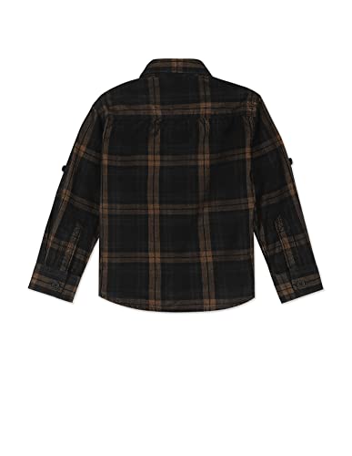 Image of U.S. POLO ASSN. Boy's Checkered Regular Fit Shirt