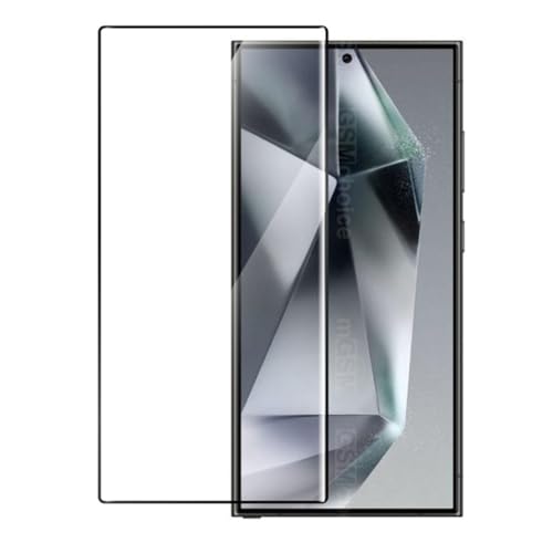 Galaxy S24 Ultra 用 ガラスフィルム 3D 硬度9H 強化ガラス 全面保護 ギャラクシー SC-52E SCG26 画面保護フィルム フルカバー スマホ 指紋認証対応 指紋防止 液晶 保護ガラス 薄型