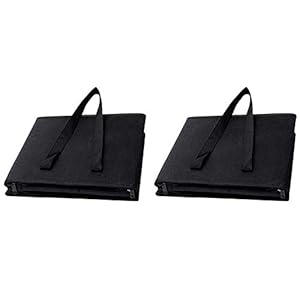 Basage 2 Pack Geïsoleerde boodschappentas: Heavy Duty Opvouwbare Winkel Rits Tote Bag voor warm en koud Herbruikbaar…