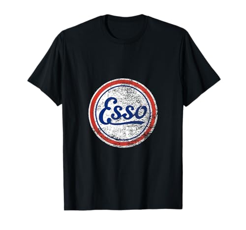 Panneau vintage Esso Gas Station T-Shirt