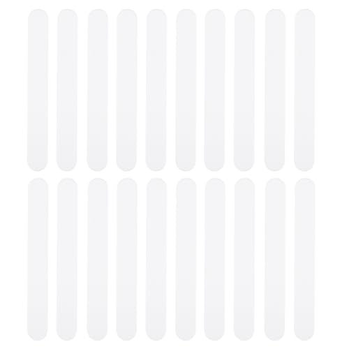20pcs Plastic Tongue Scrapers, Lip Cheek Retractors, Tongue Depressor Spatulas for Instrument Healthy Oral Care Help Fight Bad Breath
