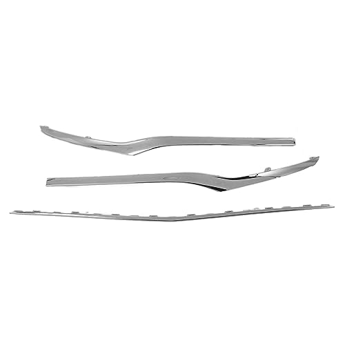 Garniture de moulage inférieure de pare-chocs avant W213 Exclusive 2021-2023 ABS chrome