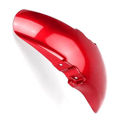 フェンダーカバー オートバイアクセサリーフロントフェンダーマッドガードスプラッシュガード泥 に適合するホンダ CB400 CB 400 VTR250 1992-1996 1997 1998(Red)