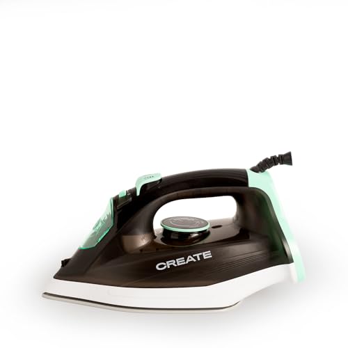 CREATE/LUXOR/Plancha de Vapor/Sistema de encendido rápido, depósito de 320 ml, control antigoteo, flujo de vapor continuo, temperatura regulable, 2600W