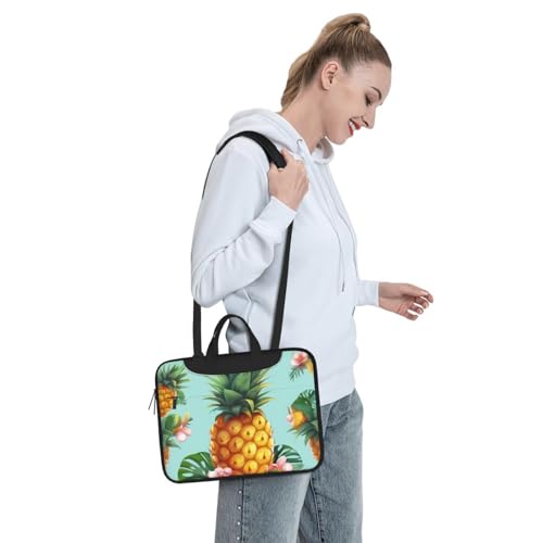 Bolsa para laptop Tropical Pineapple para 15.6 pulgadas miniatura 3