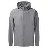 M MAELREG Men's Full Zip Up Jacket 3 Pockets Performance Lightweight Water Resistant Soft Shell Fall Outdoor Jacket