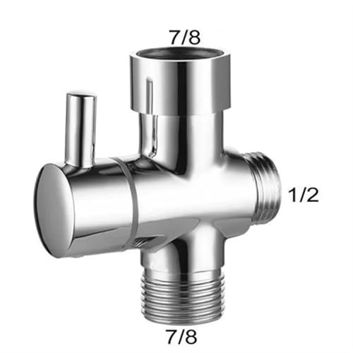 Trois voies robinet d'angle 7/8 distributeur eau douche 1/2 et 3/8 - 4