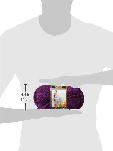 Image of Lion Brand Hometown Yarn 2-Pack, Bulky Yarn for Knitting and Crocheting, Portland Wine