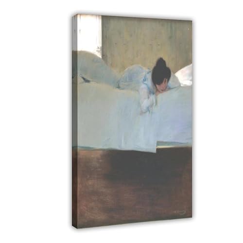 Poster Laziness Ramon Casas pour habiller un mur vide sans percer de gros trous