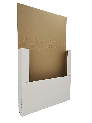 CH-BOX 100 Pack Vinyl Record Shipping Mailing Box Mailers for 12-inch Lp Album, 12.5' x 12.5' x 2',...