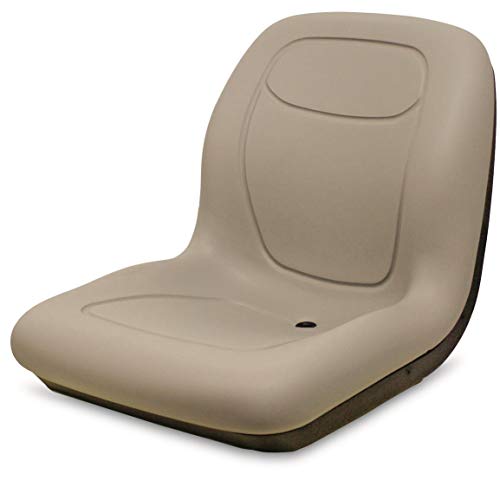 MILSCO Universal XB180 Gray Vinyl Seat with Multiple Mounting Patterns