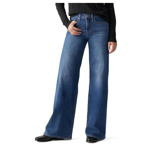 Levi's Jeans da Donna 318 Shaping Wide Leg, Clever Girl, 27W x 30L