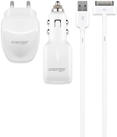 charging Set (3 in 1) for iPod and iPhone Travelcharger, USB-charger, car-charger CAB Apple 3in1 Power Set for iPod/iPhone