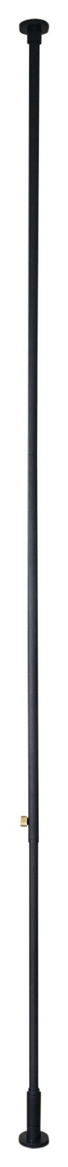 DRAW A LINE 003 Tension Rod C BlackテンションロッドC ブラック 縦専用 取付高さ200-275cm 耐荷重10kg D-C-BK