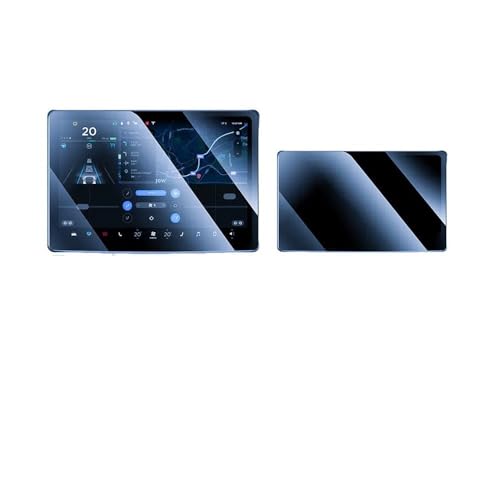 Protection écran Model 3 anti-reflet et verre trempé anti-lumière bleue pour voiture électrique