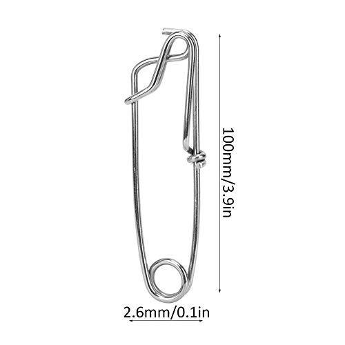 Clip para pesca, ganchos para galhos Clip para atum Pinça para atum 10 unidades Flutuador para atum,