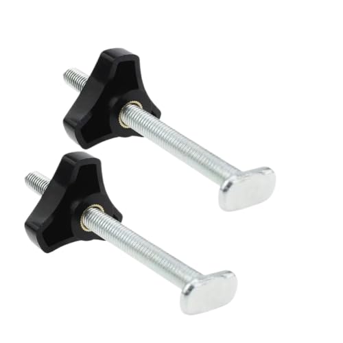 Abrazaderas for plantillas de carpintería y pernos M8 para guías de banco de trabajo