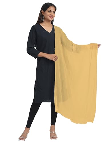 Miraan Women Pure Solid Cotton Dupatta With Pom Border2